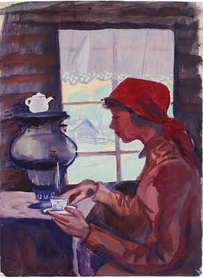 Назаров Константин Борисович. У самовара